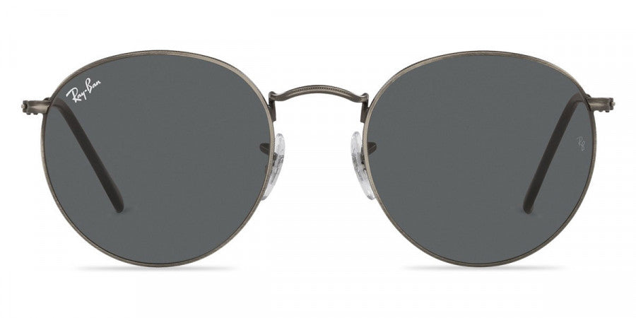 RAY-BAN SUNGLASSES ROUND METAL - RB3447 9229B1 50 - Antique Gunmetal