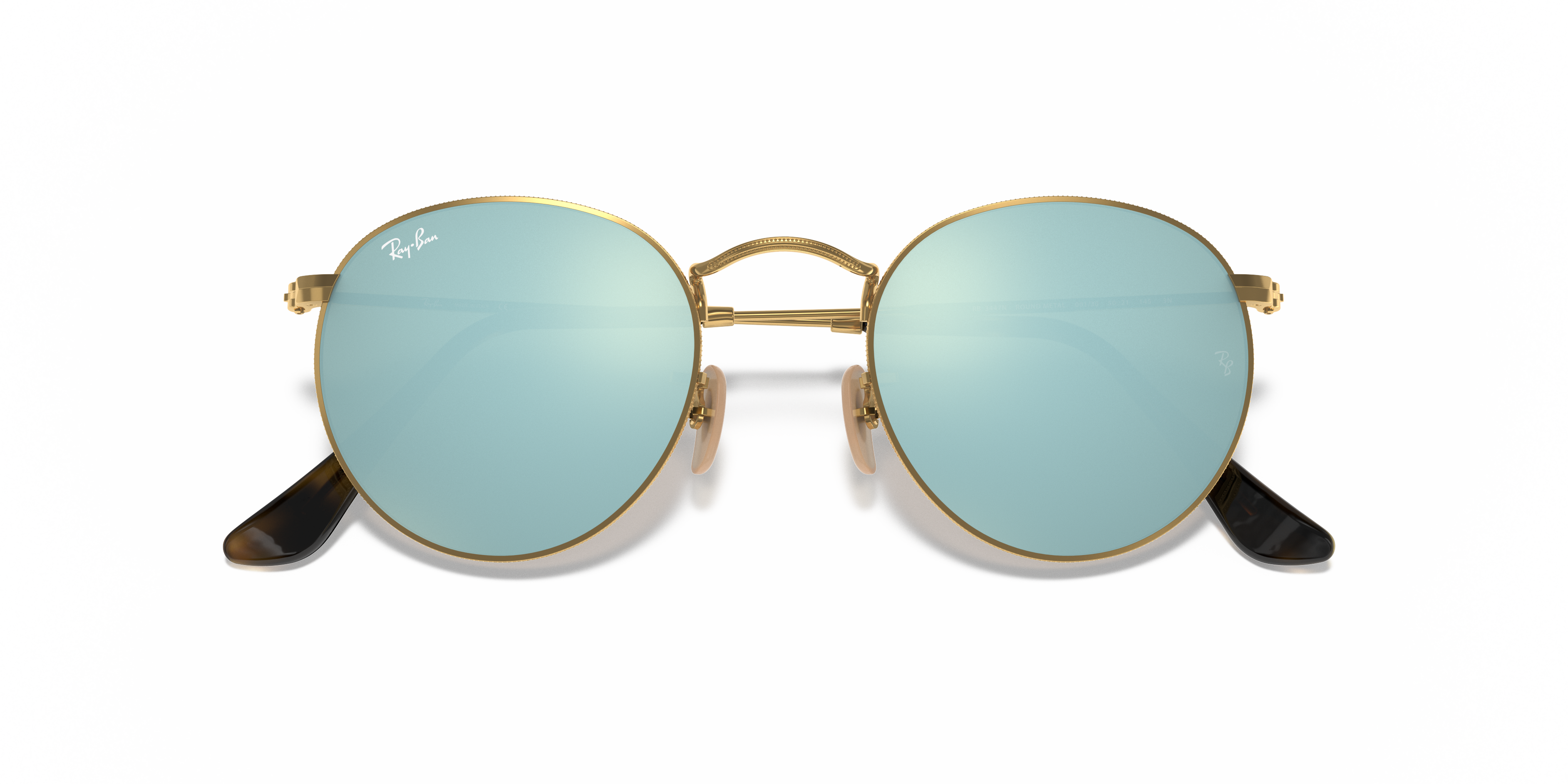 RAY-BAN SUNGLASSES ROUND METAL - RB3447N 001/30 50