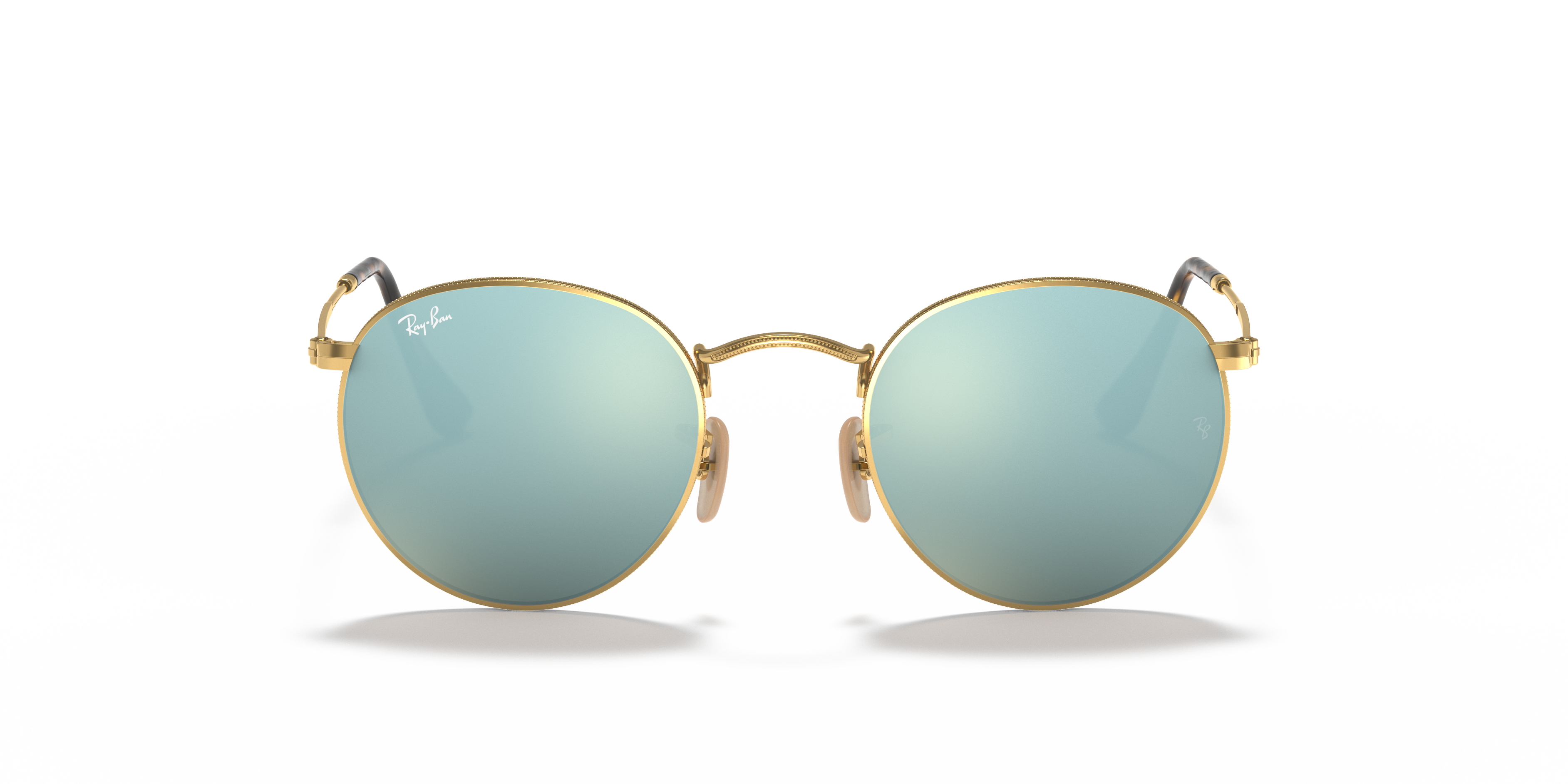 RAY-BAN SUNGLASSES ROUND METAL - RB3447N 001/30 50