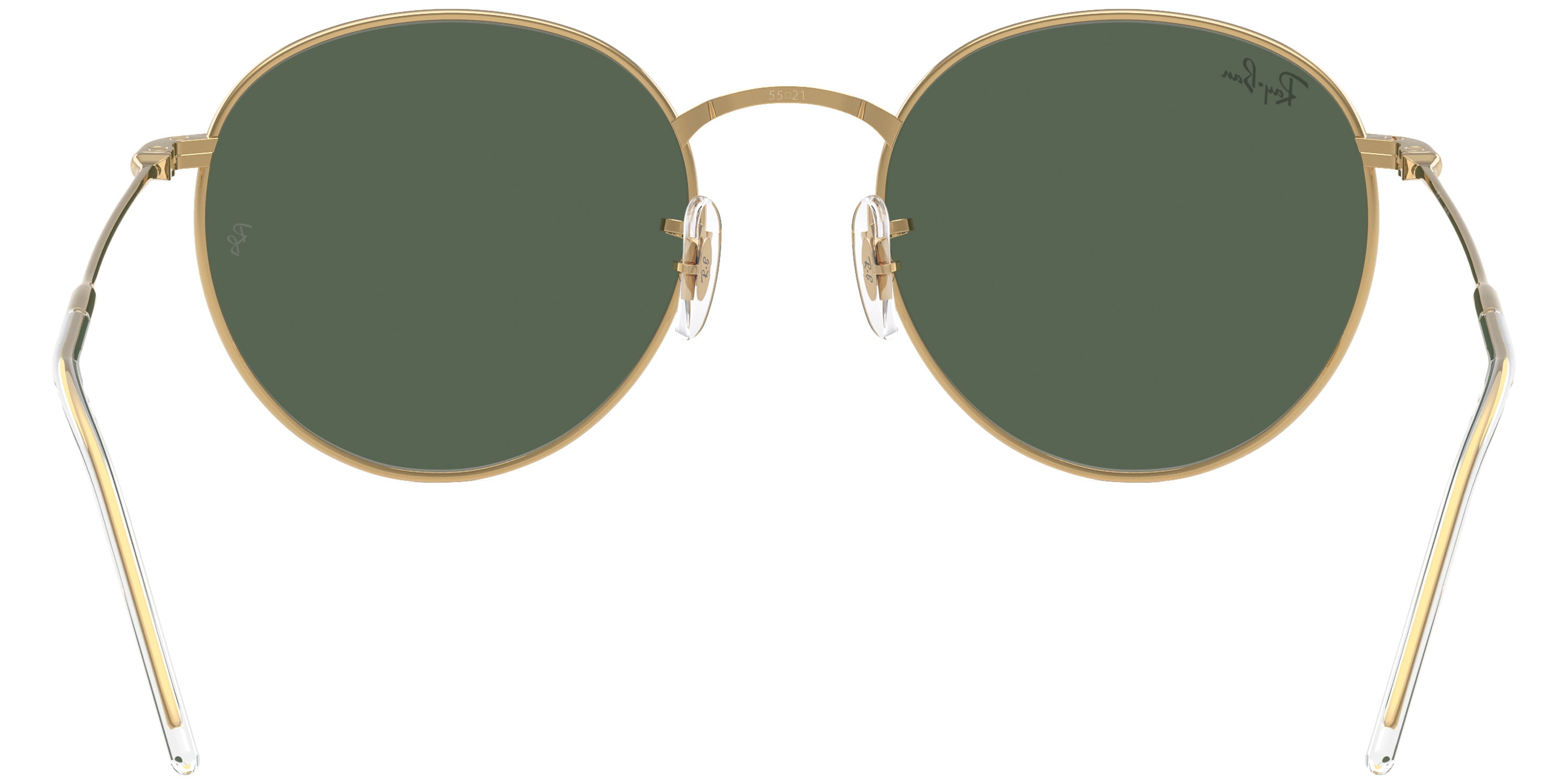 RAY-BAN SUNGLASSES ROUND REVERSE - RBR0103S 001/VR 53 - Arista Gold