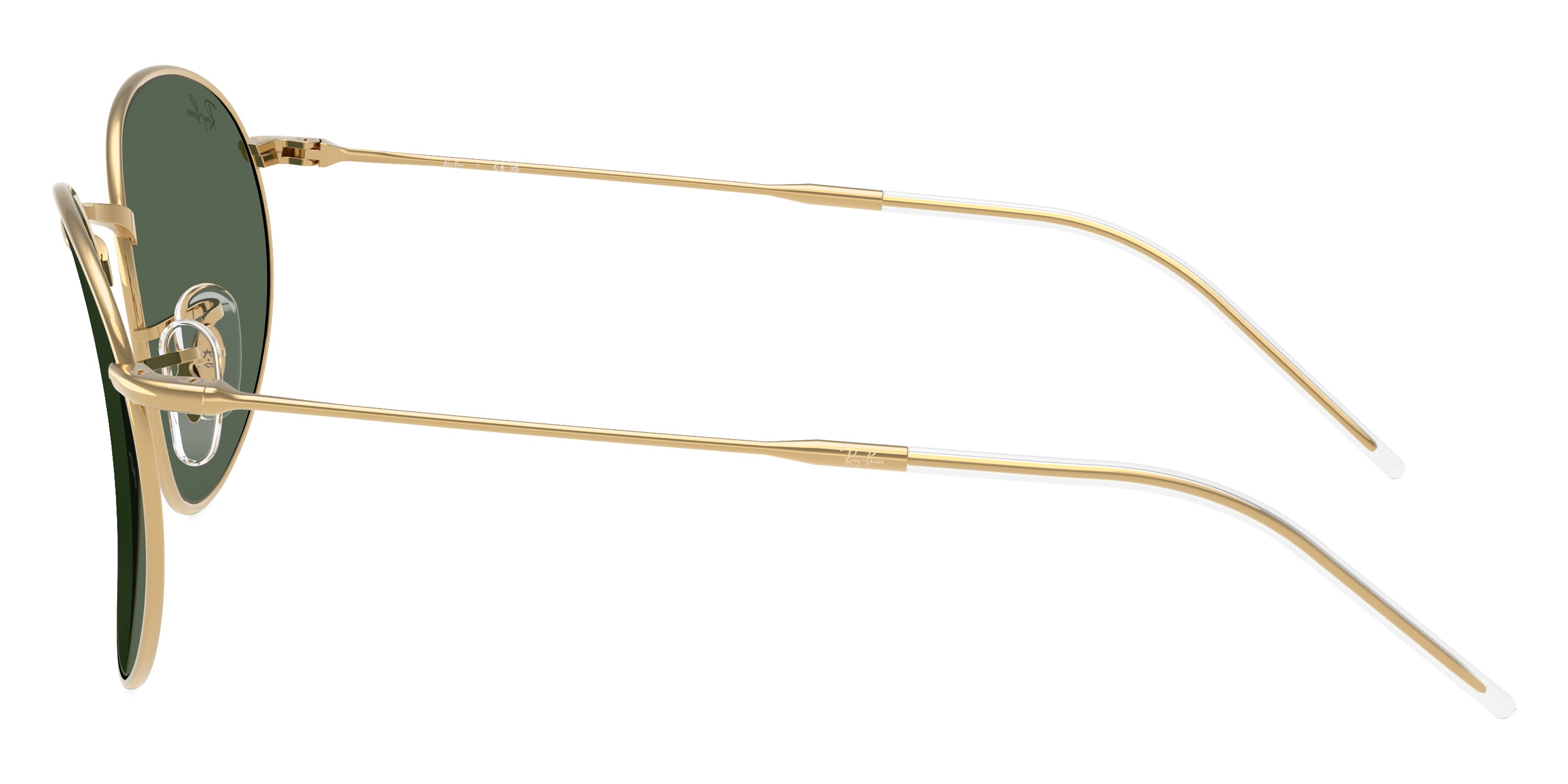 RAY-BAN SUNGLASSES ROUND REVERSE - RBR0103S 001/VR 53 - Arista Gold