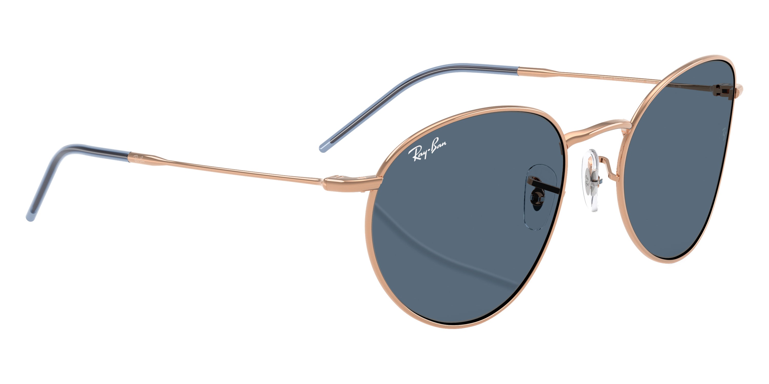 RAY-BAN SUNGLASSES ROUND REVERSE - RBR0103S 92023A 53 - Rose Gold