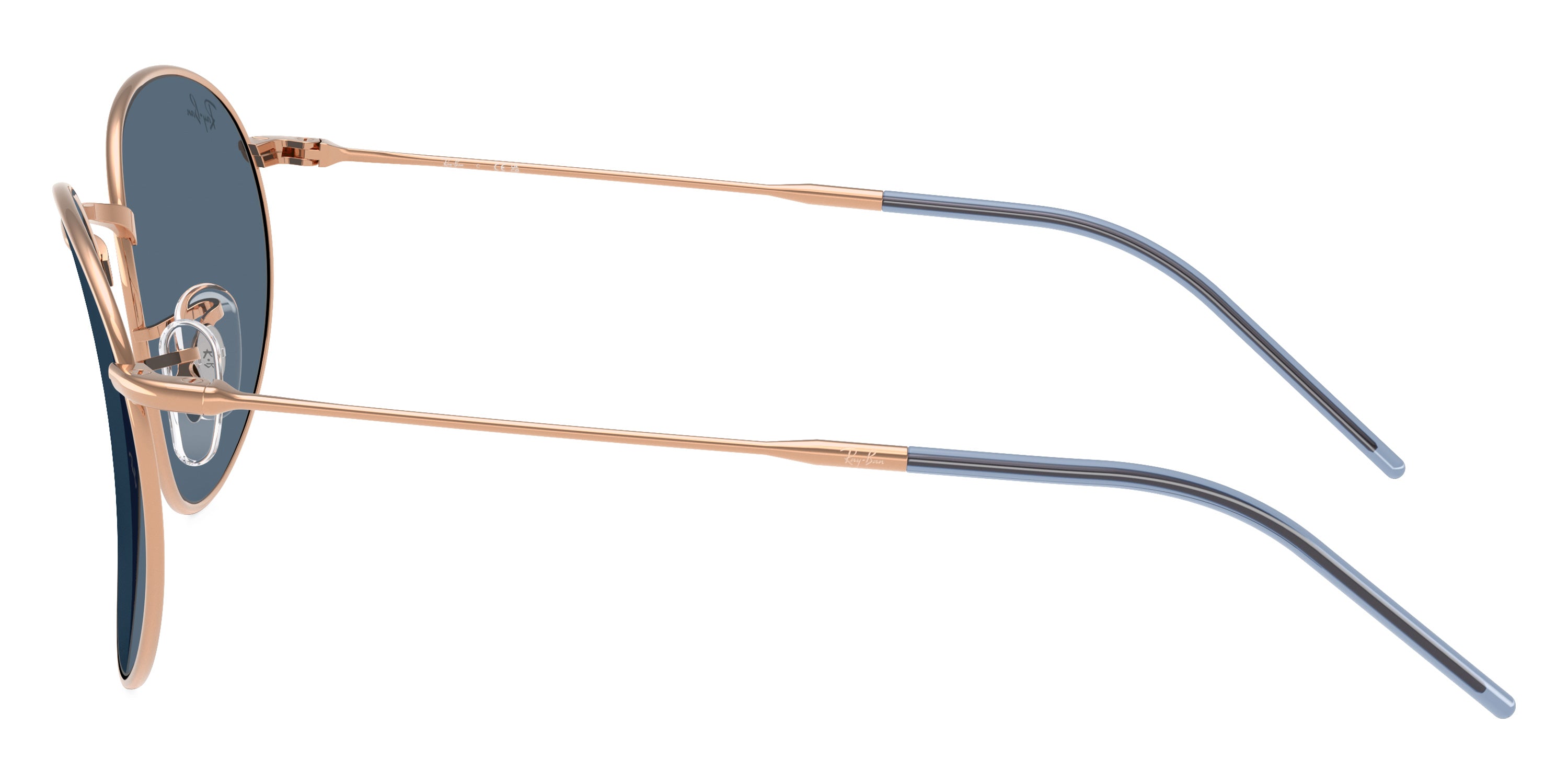 RAY-BAN SUNGLASSES ROUND REVERSE - RBR0103S 92023A 53 - Rose Gold