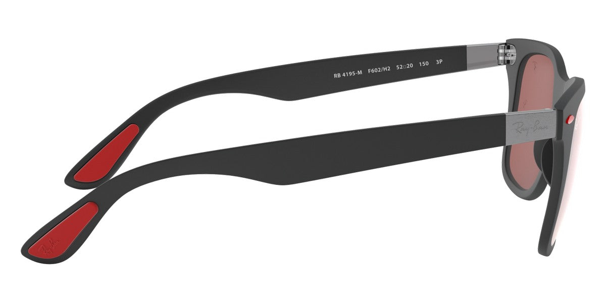 RAY-BAN SUNGLASSES SCUDERIA FERRARI - RB4195M F602H2 52 - Matte Black
