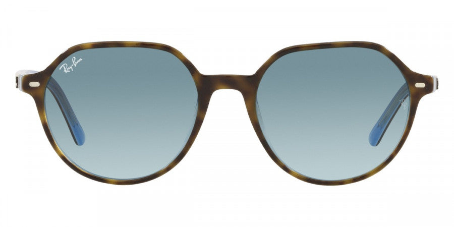 RAY-BAN SUNGLASSES THALIA - RB2195 13163M 51 - Havana On Light Blue