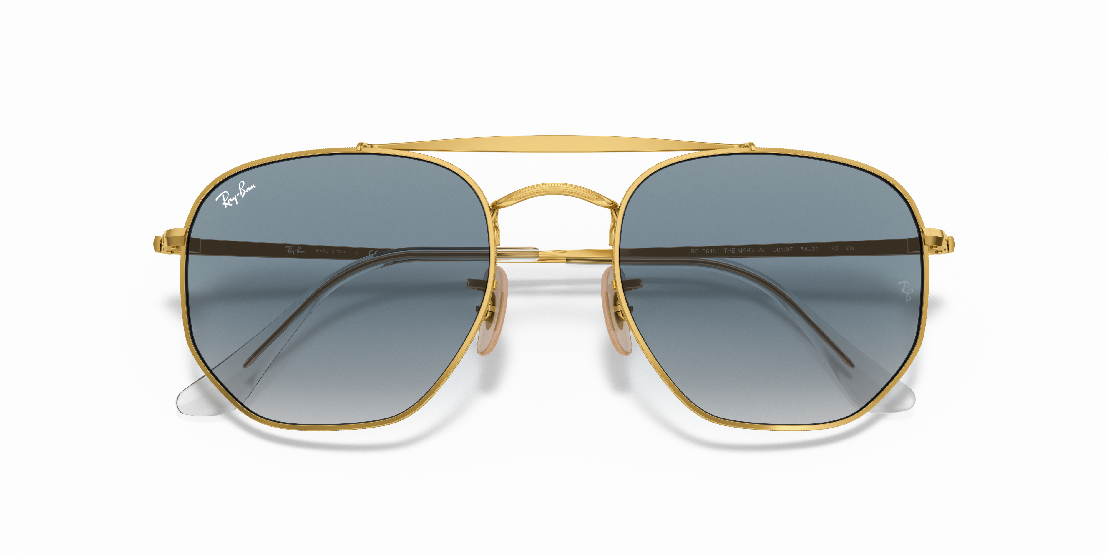 RAY-BAN SUNGLASSES THE MARSHAL II - RB3648 001/3F 54