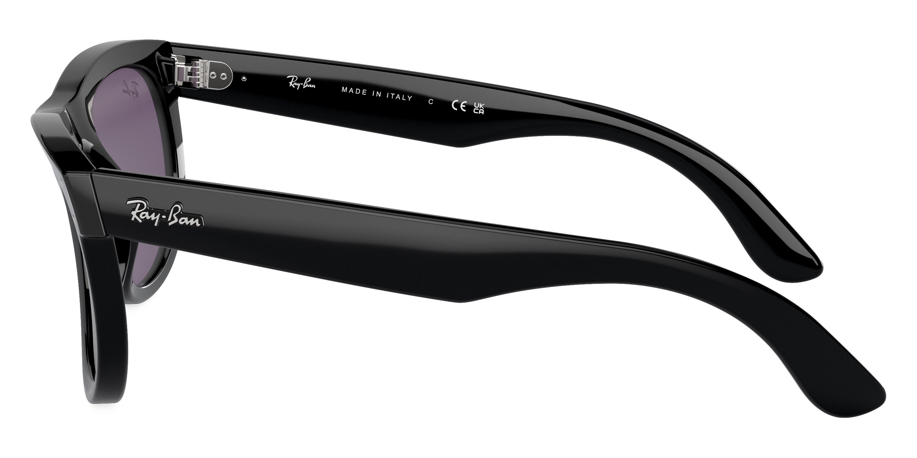 RAY-BAN SUNGLASSES WAYFARER REVERSE - RBR0502S 66771A 53 - Black