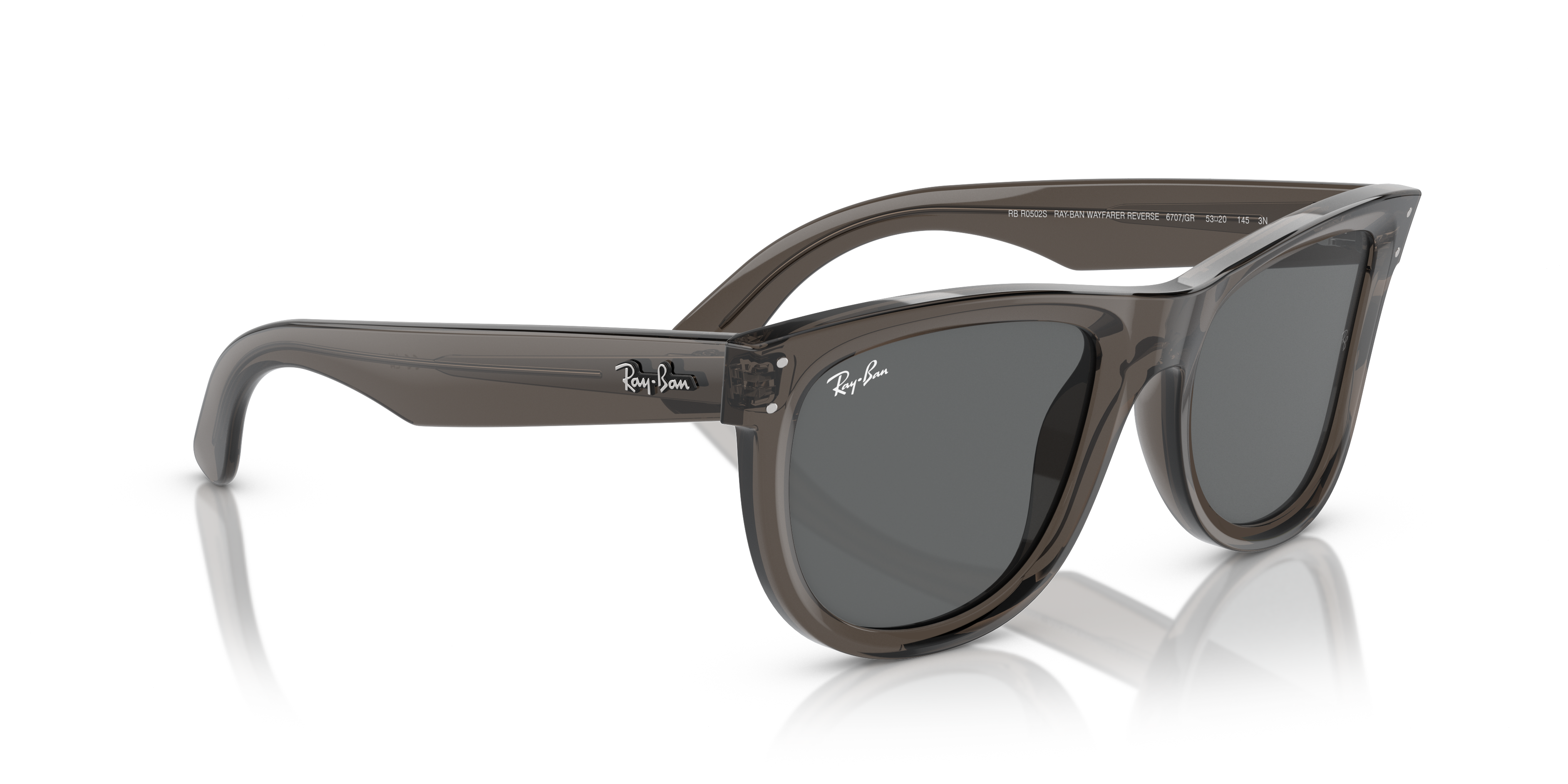 RAY-BAN SUNGLASSES WAYFARER REVERSE - RBR0502S 6707GR 50