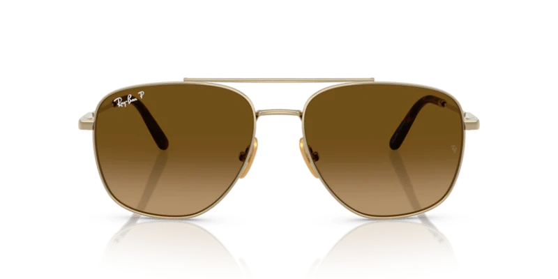 RAY-BAN SUNGLASSES WILLIAM - RB8097 9265M2 Arista Gold