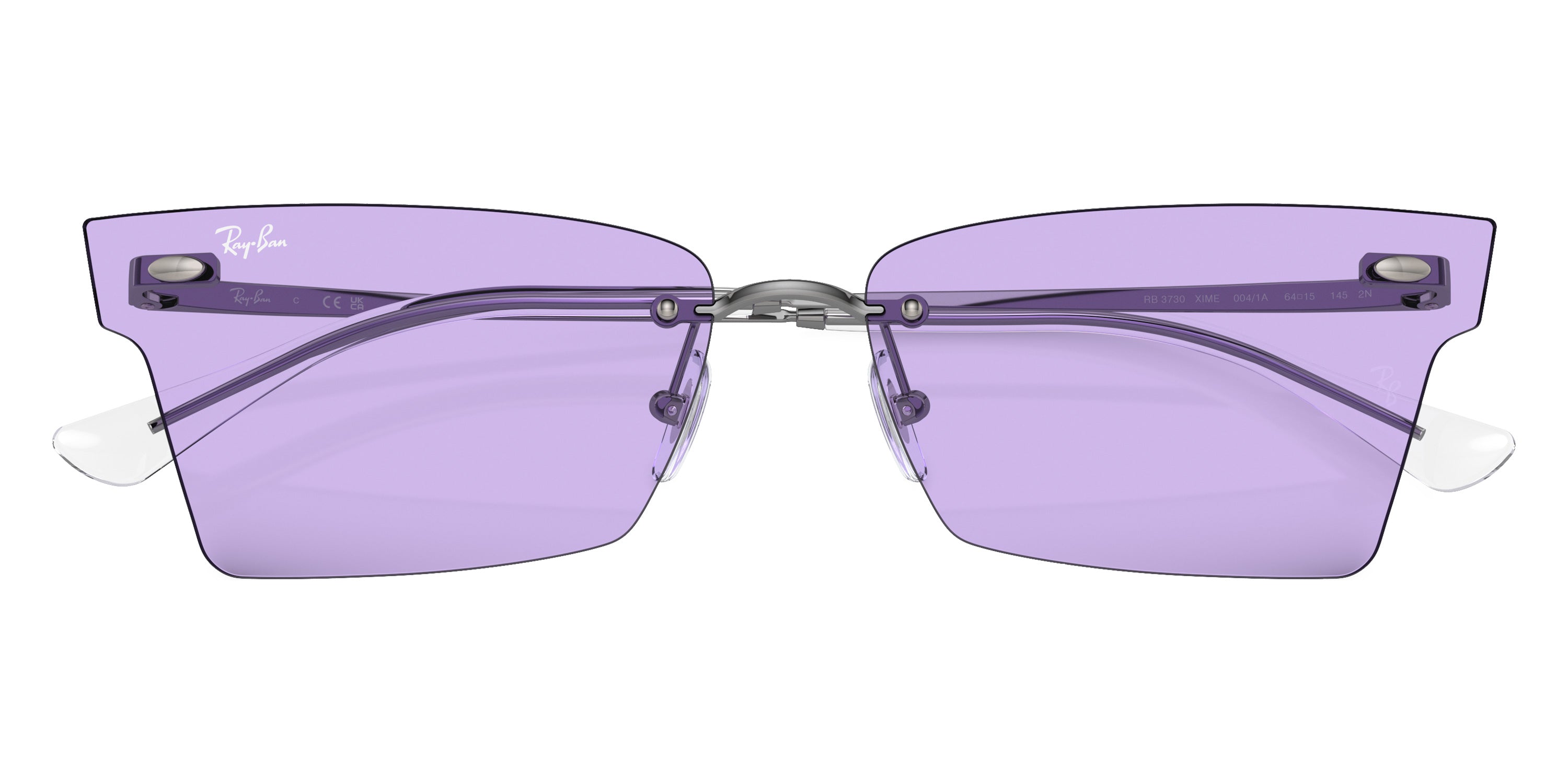 RAY-BAN SUNGLASSES XIME - RB3730 004/1A 64 - Gunmetal