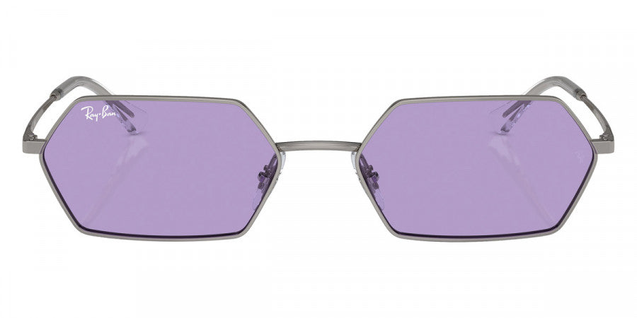 RAY-BAN SUNGLASSES YEVI - RB3728 004/1A 55 - Gunmetal
