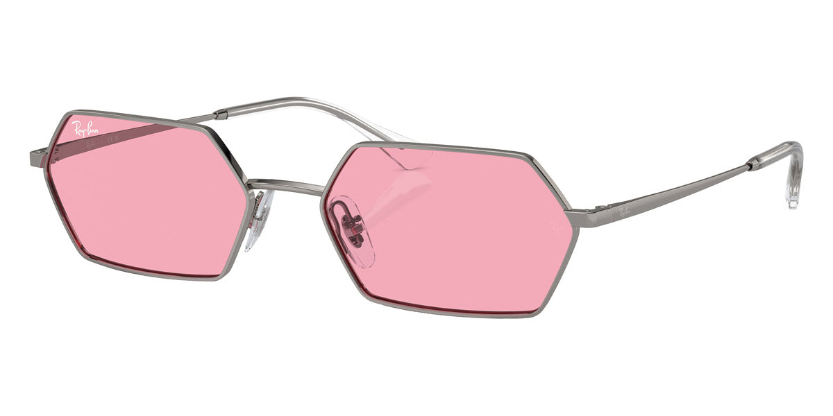 RAY-BAN SUNGLASSES YEVI - RB3728 004/84 58 - Gunmetal