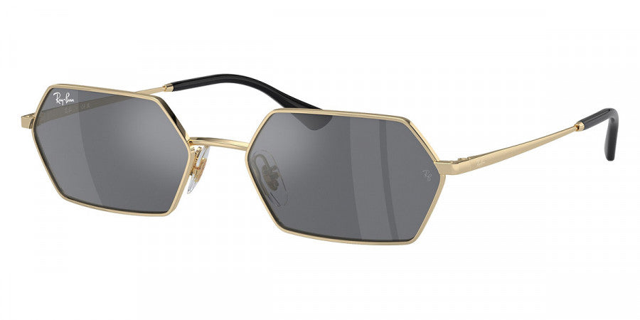 RAY-BAN SUNGLASSES YEVI - RB3728 Light Gold