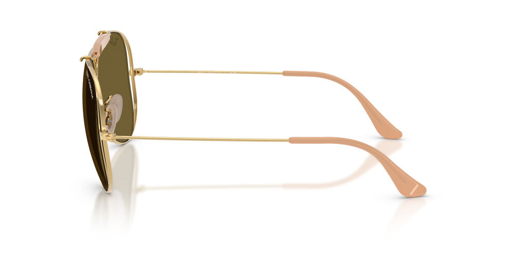 RAY-BAN X DOLCE GABBANA SUNGLASSES AVIATOR SHOOTER - RB3138M 001/73