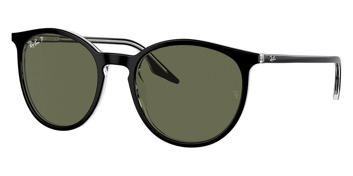 RAYBAN SUNGLASSES - RB2204 919/58 51 - Black on Transparent