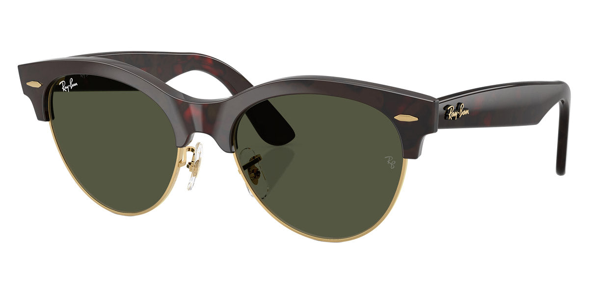 Ray-Ban™ Clubmaster Way RB2341 990/31 51 - Red Havana on Gold