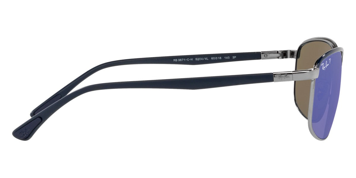 RAY-BAN SUNGLASSES - RB3671CH 92044L 60 - Blue On Gunmetal