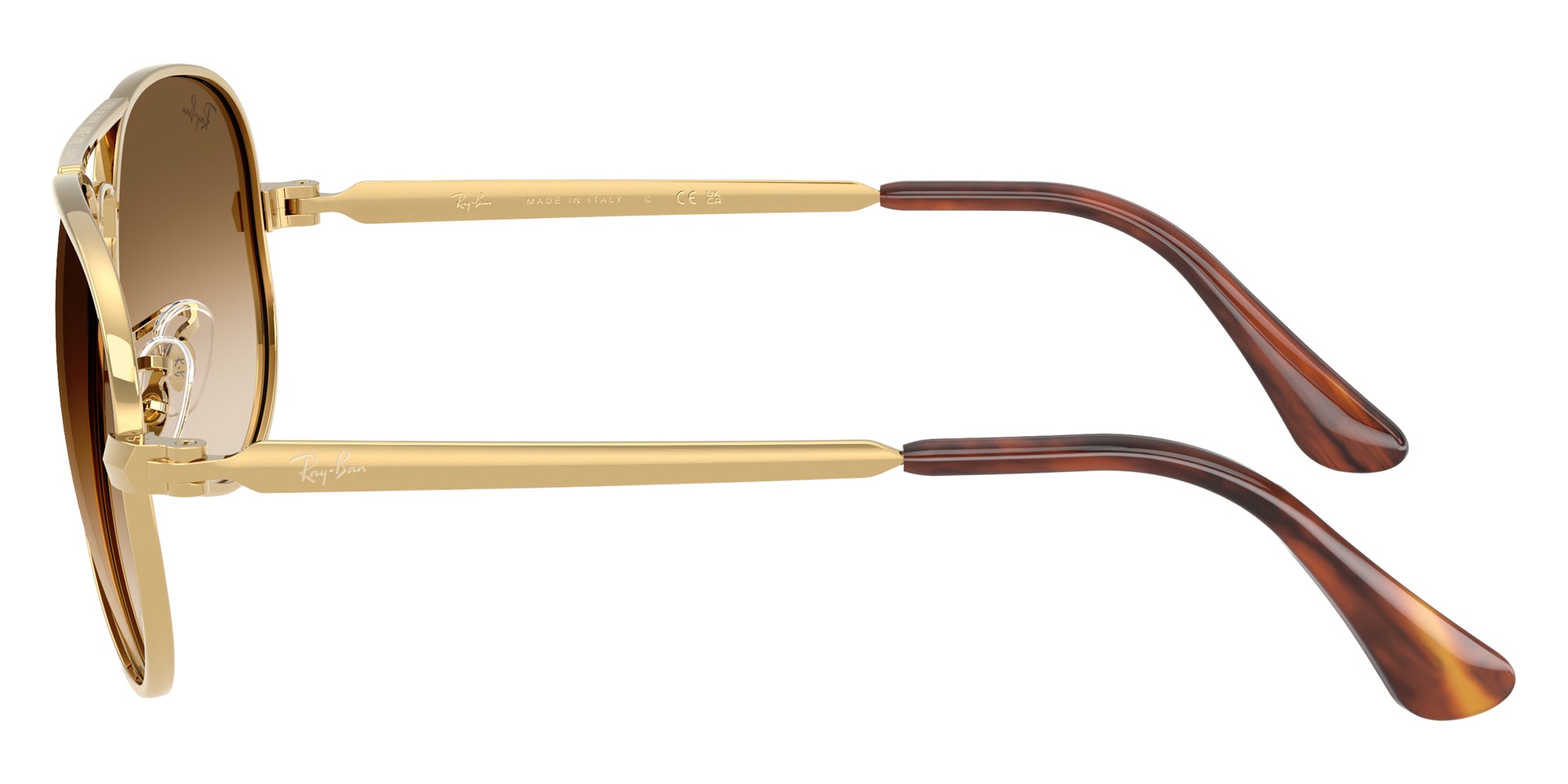 RAY-BAN SUNGLASSES AVIATOR MAX - RB3925 001/51 58 - Arista Gold