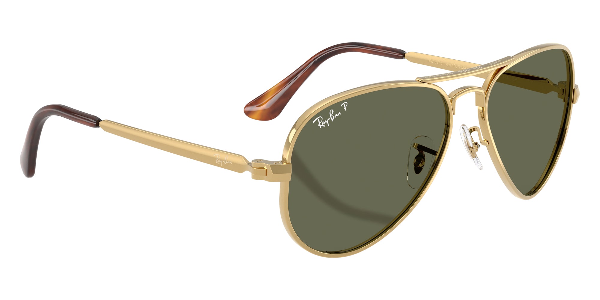 RAY-BAN SUNGLASSES AVIATOR MAX - RB3925 001/58 58 - Arista Gold