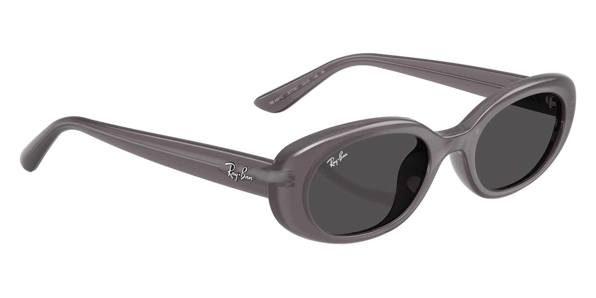 Ray-Ban™ RB4441D Bio-Based 677787 53 - Transparent Dark Gray