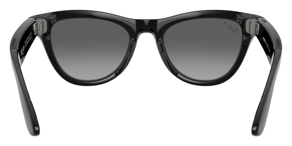 RAY-BAN SUNGLASSES META SKYLER (GEN 2) - RW4014 601/T3 52 - Shiny Black