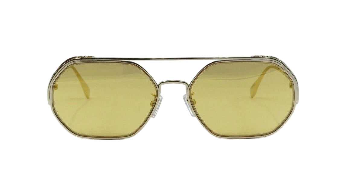FENDI GEOMETRIC SUNGLASSES - FE40039U 10L 57