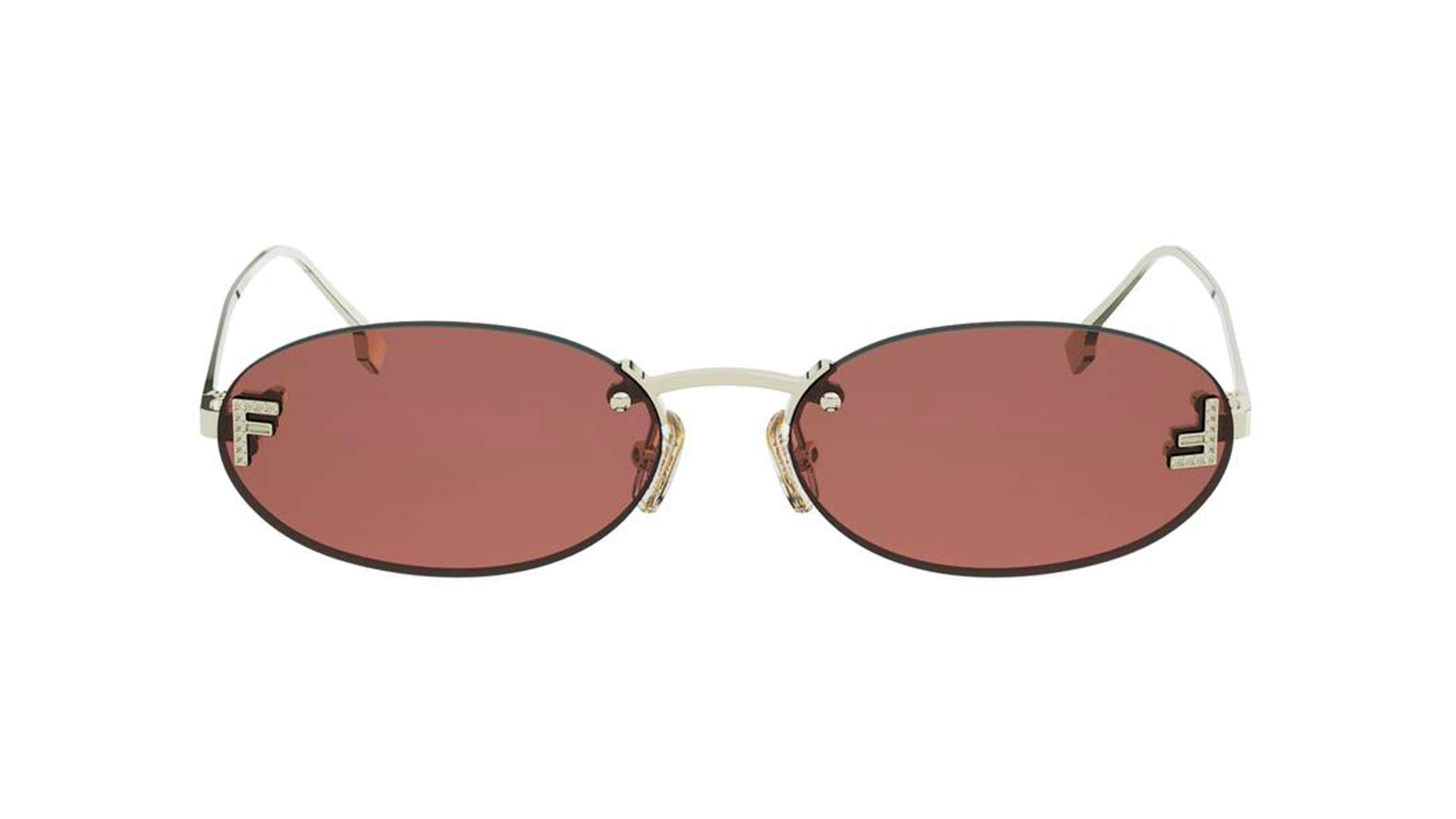 FENDI FIRST CRYSTAL SUNGLASSES - FE4075US 32S 54