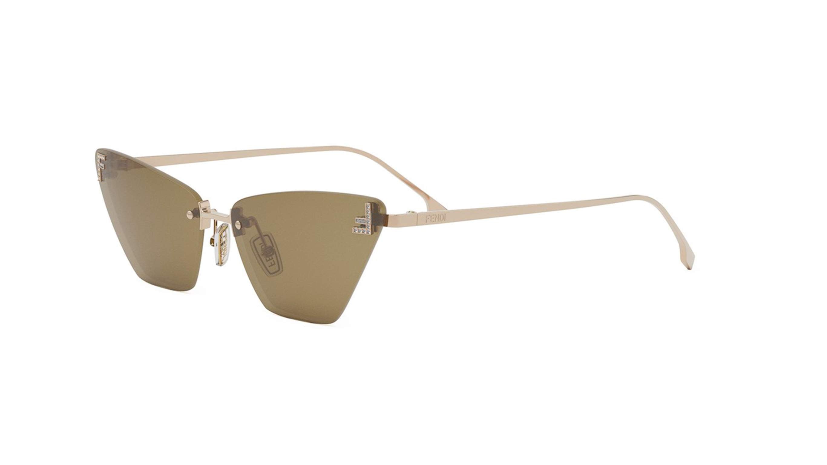 FENDI FIRST CRYSTAL SUNGLASSES - FE4160US 28E 57