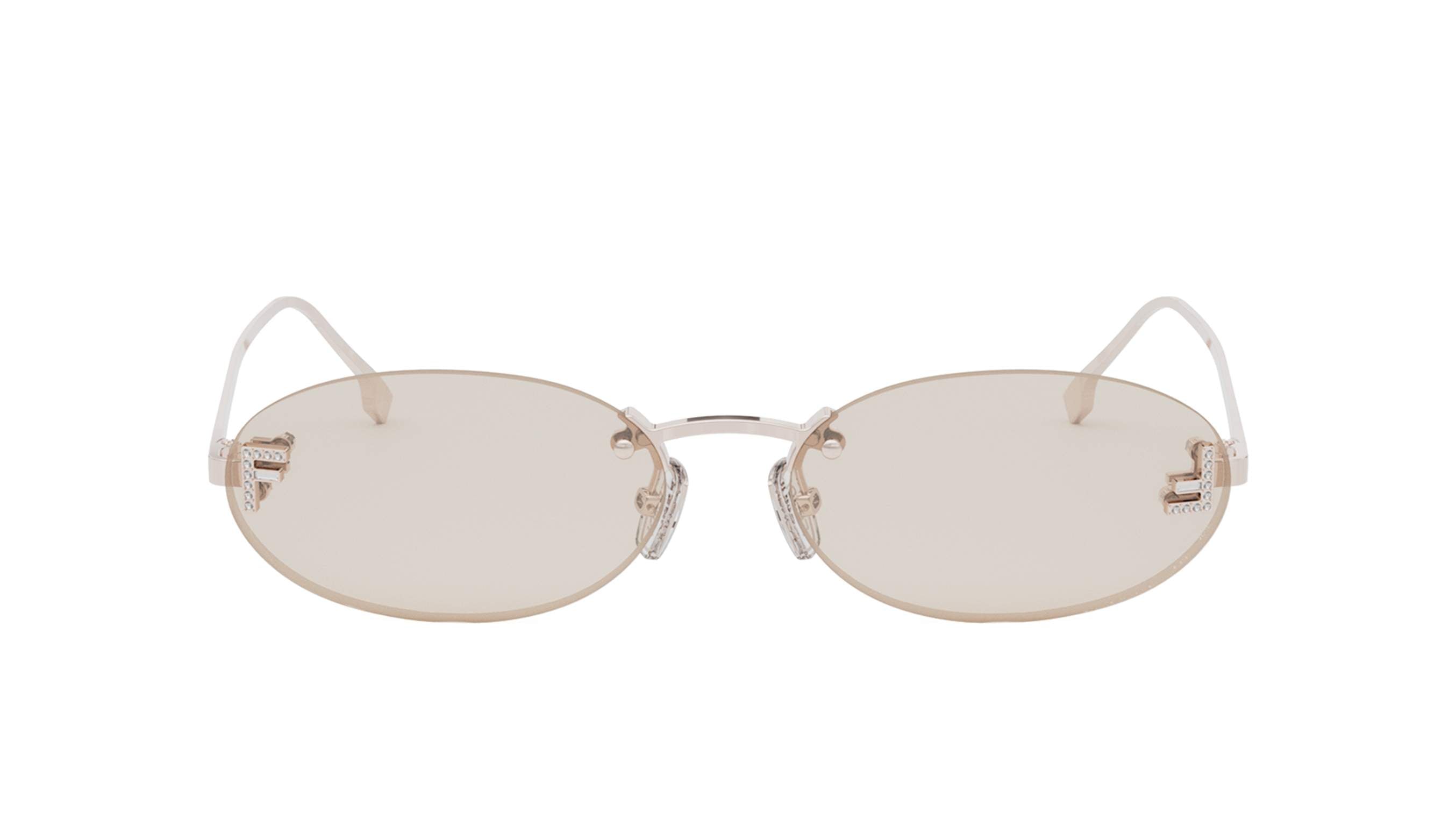 FENDI FIRST CRYSTAL SUNGLASSES - FE4075US 28Y 54