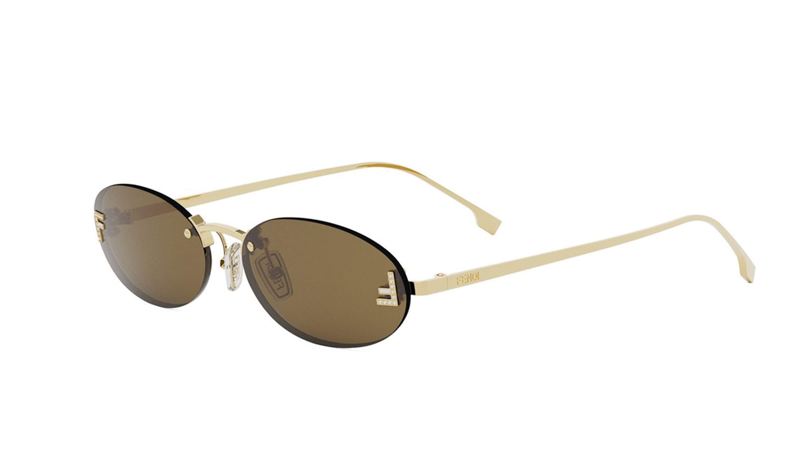 FENDI FIRST CRYSTAL SUNGLASSES - FE4075US 30J 54