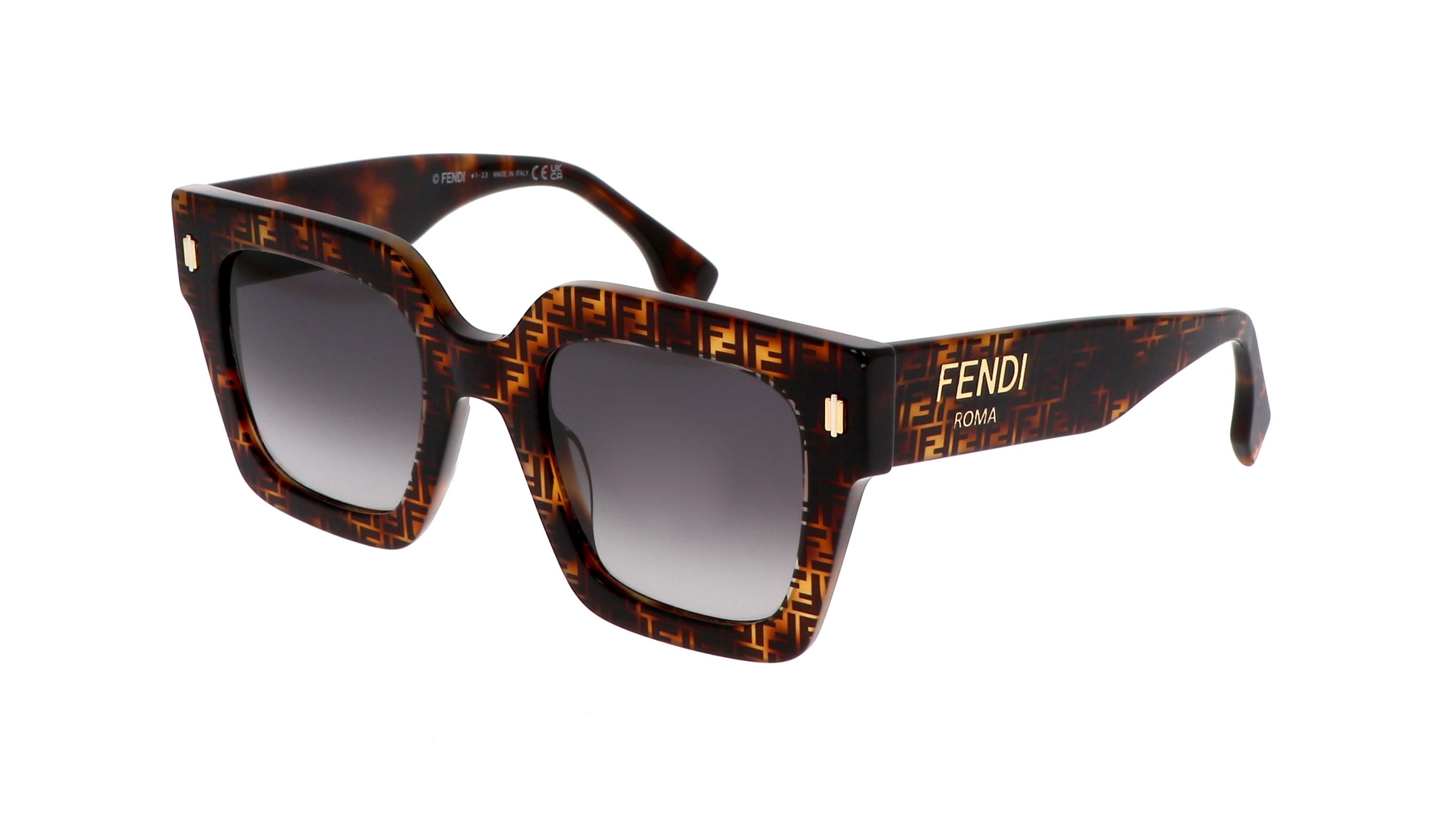 FENDI ROMA SUNGLASSES - FE40101I 55B 50