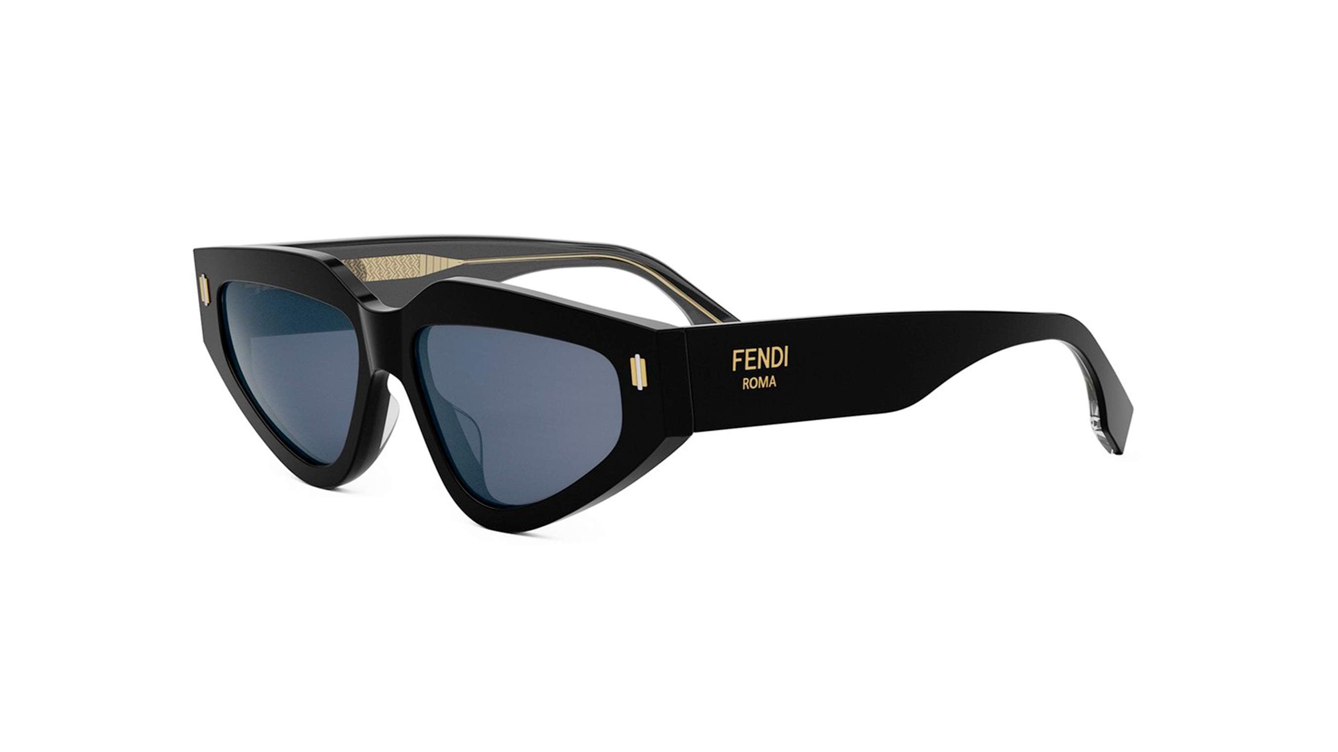 FENDI ROMA SUNGLASSES - FE40163U 01V 54