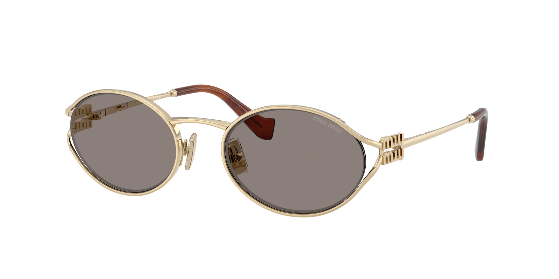 MIU MIU SUNGLASSES LOGO - MU 52YS ZVN80Q 54