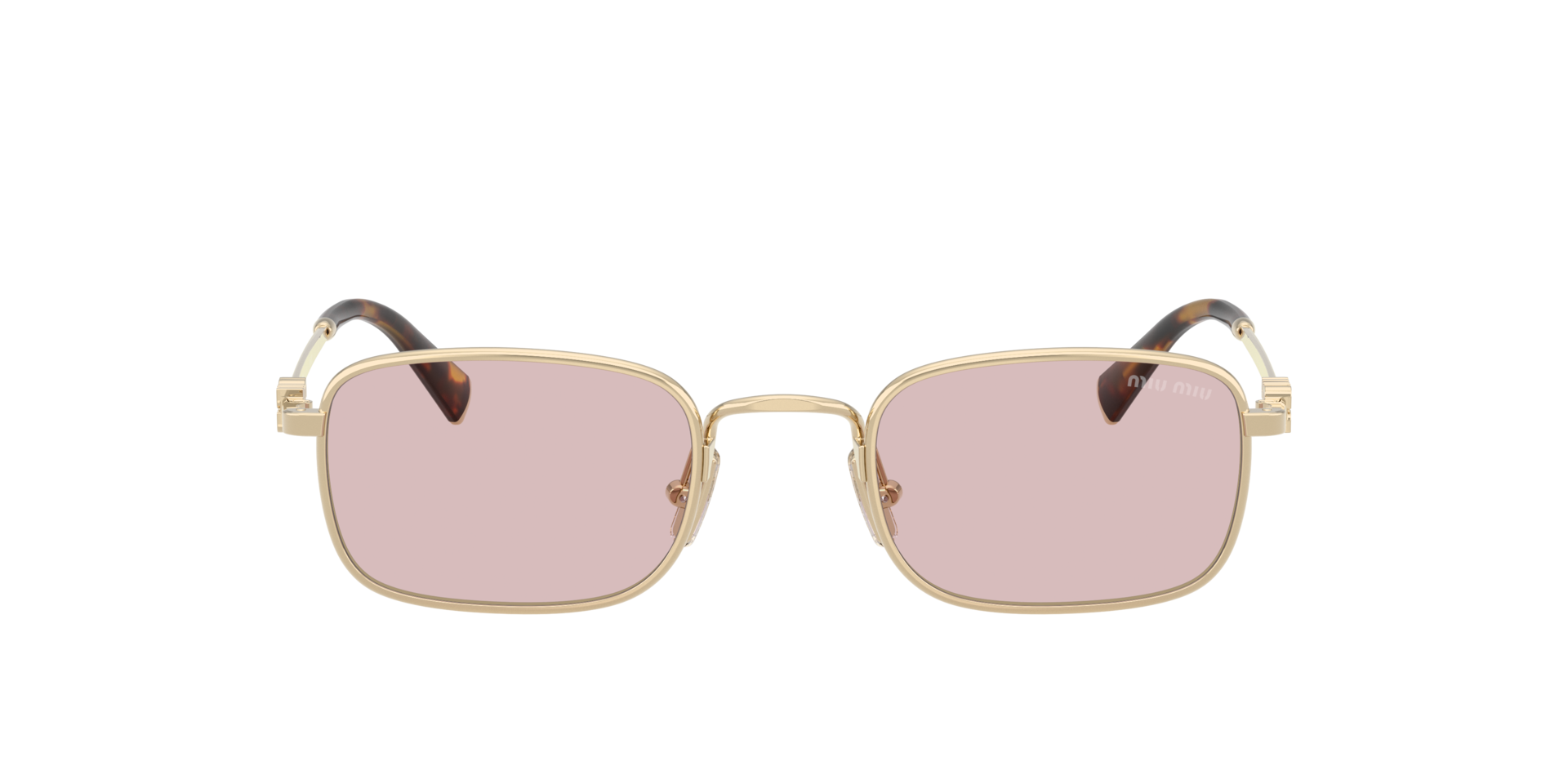 MIU MIU SUNGLASSES LOGO - MU A53S ZVN4I0 49