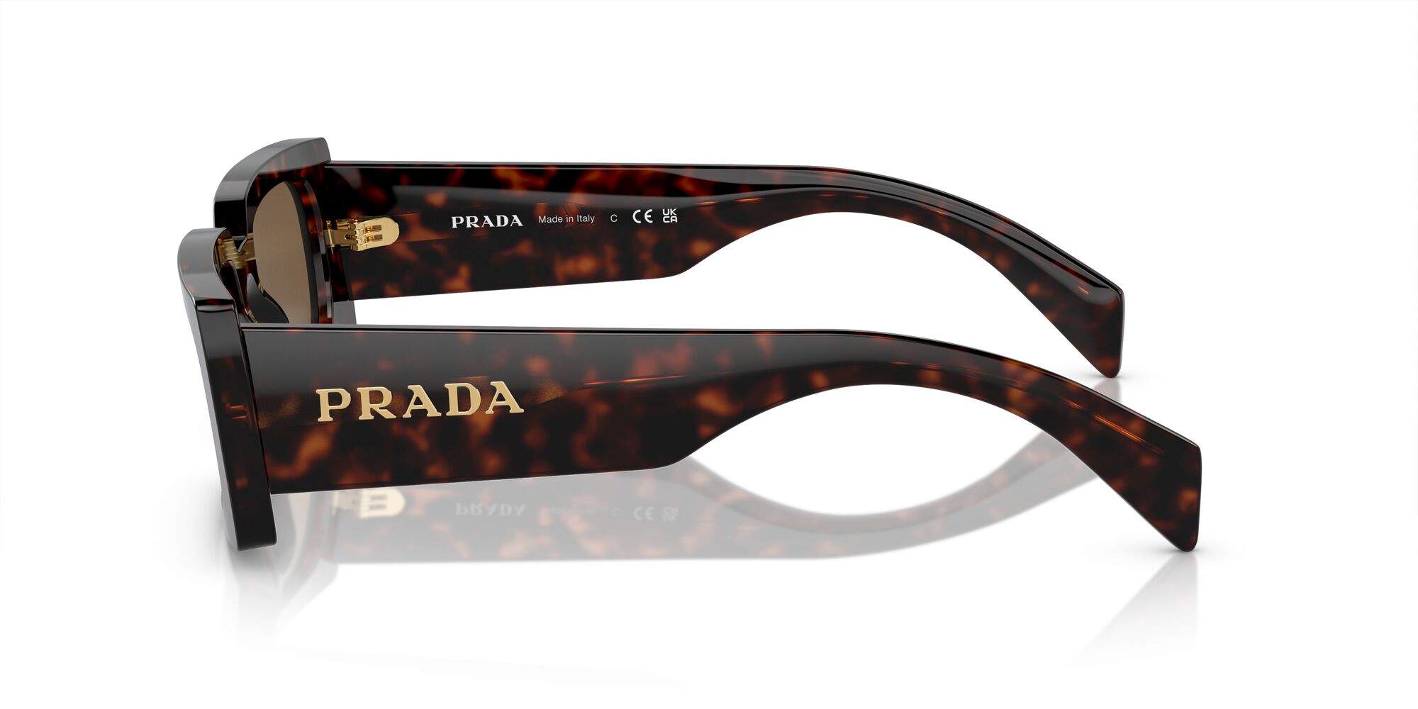 PRADA SUNGLASSES - A07S 16N5Y1 52 - Briar Trotoise