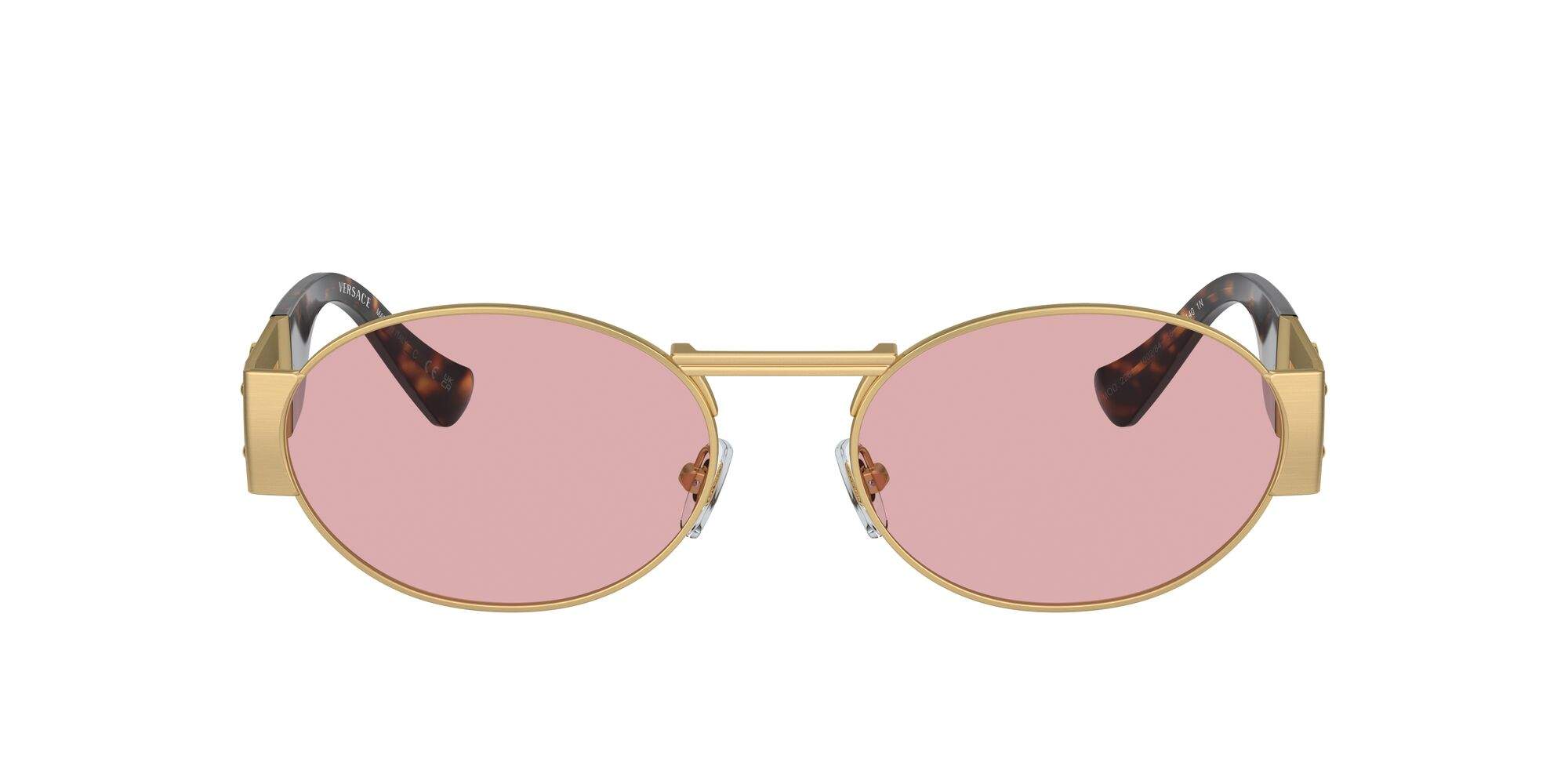 نظارات شمسية فيرساتشي ميدوسا - VE2264 100284 56 - ذهبي غير لامع