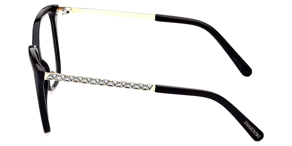 SWAROVSKI EYEGLASSES - SK5449 001 55 - Shiny Black
