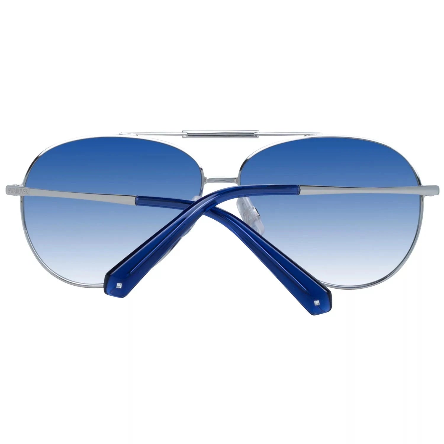 SWAROVSKI SUNGLASSES - SK0308 16W 60 SHINY PALLADIUM GRADIENT BLUE
