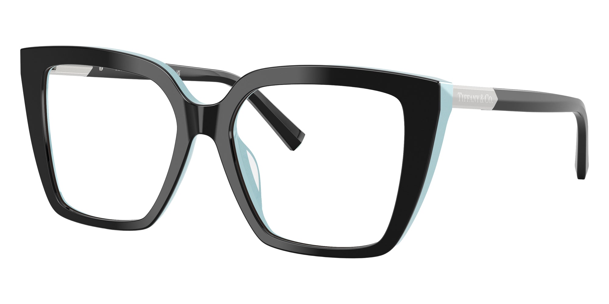 TIFFANY EYEGLASSES - TF2278 8055 51 - Black on Tiffany Blue