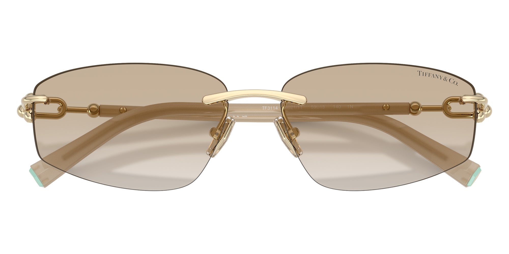 TIFFANY SUNGLASSES - TF3114 602111 59 - Pale Gold