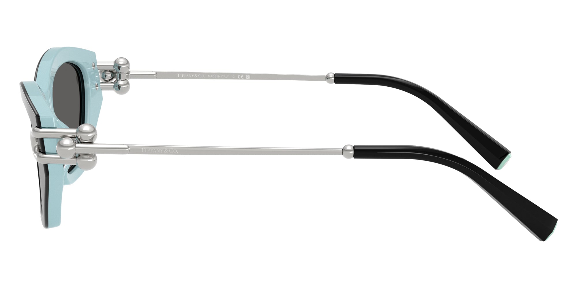TIFFANY SUNGLASSES - TF4231U 8055S4 53 - Black on Tiffany Blue
