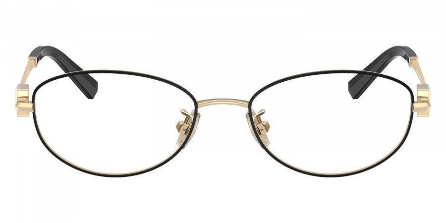 TIFFANY EYEGLASSES - TF1162TD 6164 52 - Black on Pale Gold