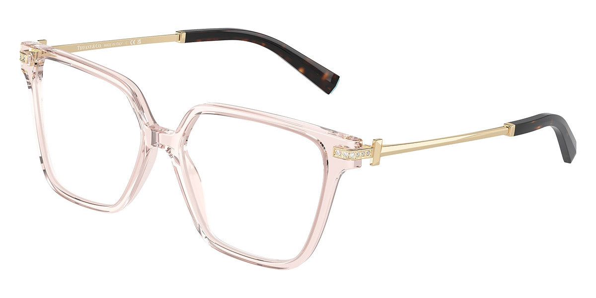 TIFFANY EYEGLASSES - TF2234B 8278 54 - Crystal Nude/Pale Gold