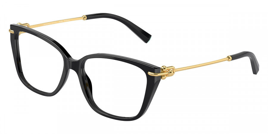 TIFFANY EYEGLASSES - TF2248K 8402 55 - Black/Gold Plated