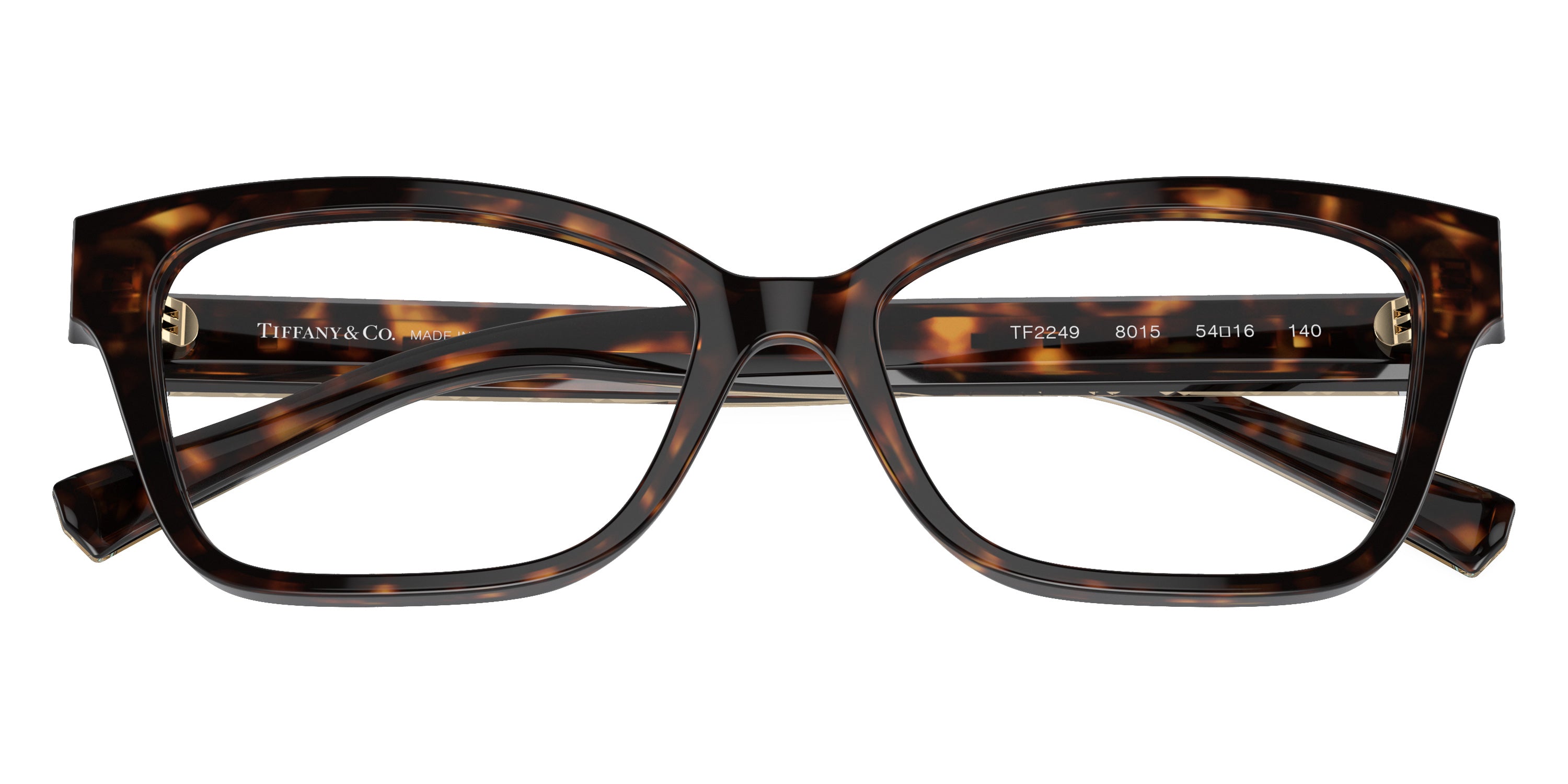 TIFFANY EYEGLASSES - TF2249 8015 54 - Crystal on Havana