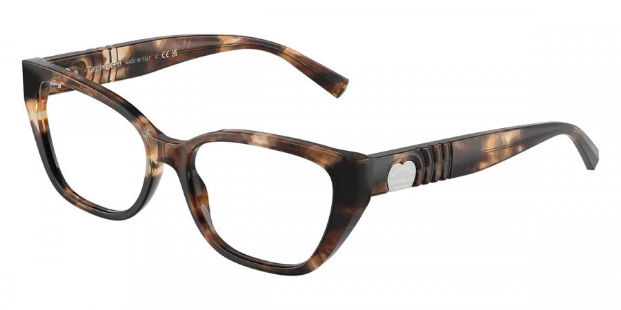 TIFFANY EYEGLASSES - TF2259 8421 54 - Spotted Brown Havana
