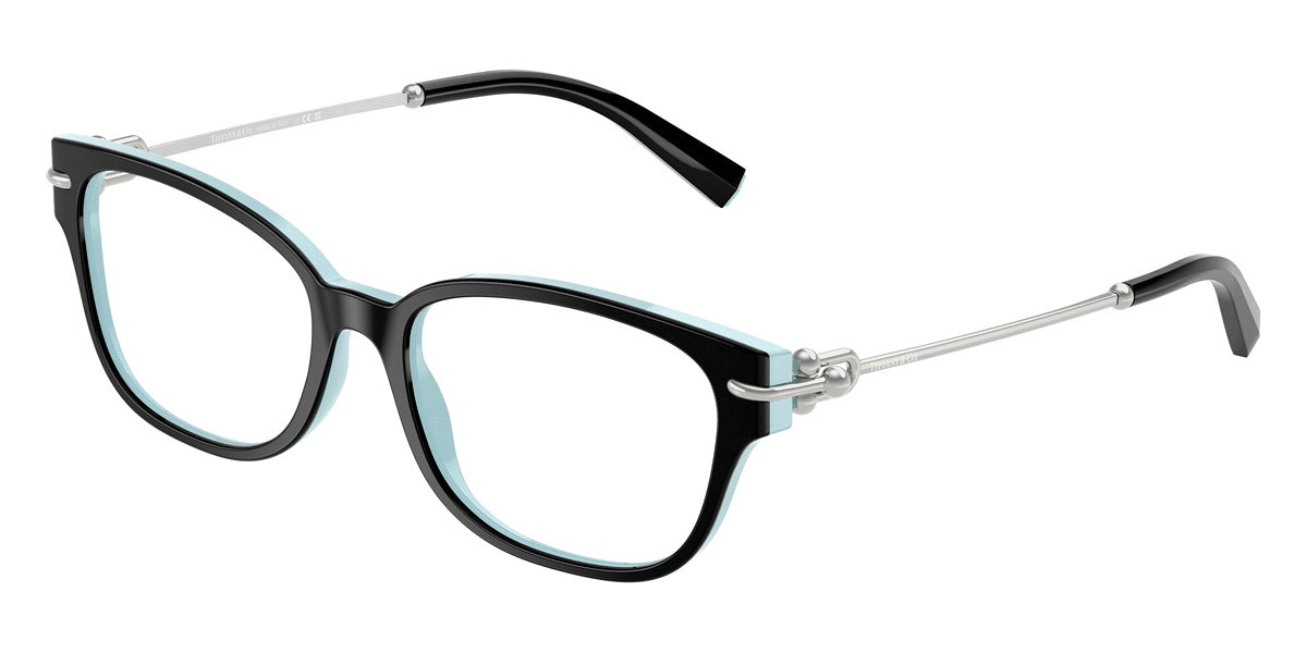 TIFFANY EYEGLASSES - TF2262 8055 54 - Black on TIFFANY Blue