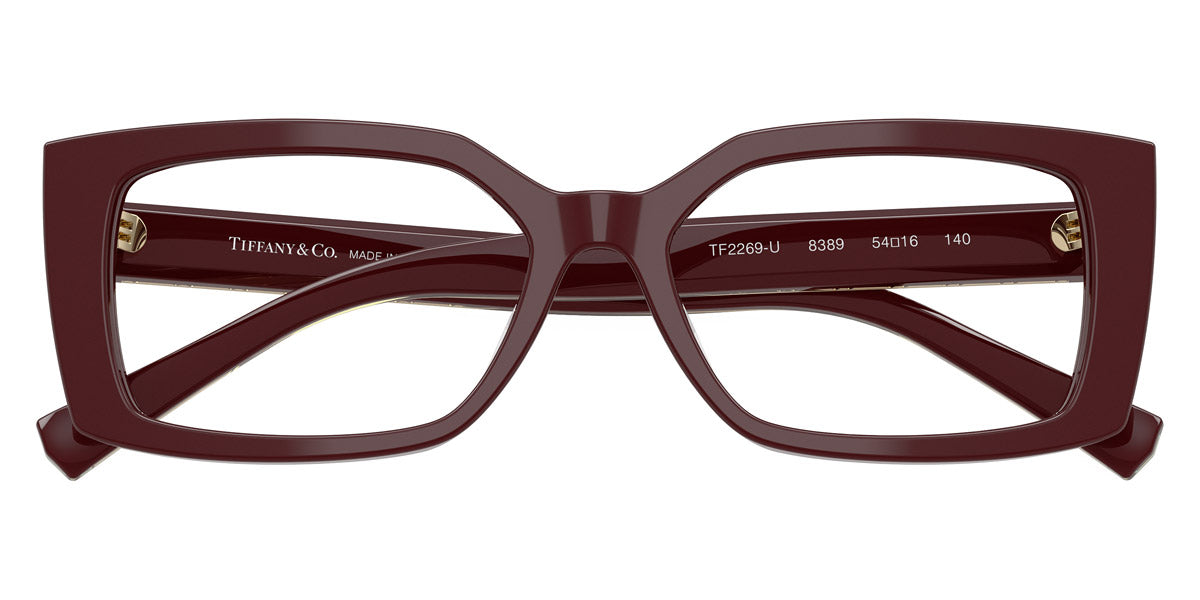 TIFFANY EYEGLASSES - TF2269U 8389 52 - Crystal on Burgundy