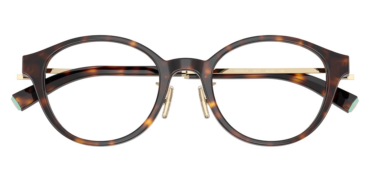 TIFFANY EYEGLASSES - TF2275D 8015 48 - Havana/Pale Gold