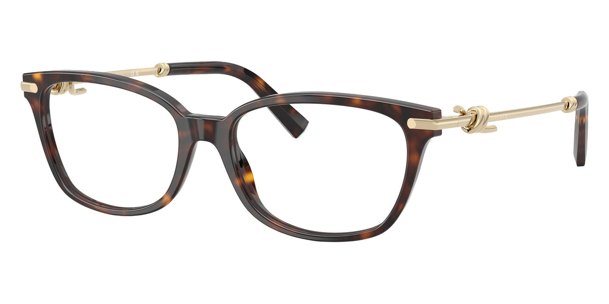 Tiffany & Co. Women\'s Gold Amber Havana Tortoiseshell Frames Amazon.com: Eyeglasses Tiffany TF 2231 8015 Havana  main image 2
